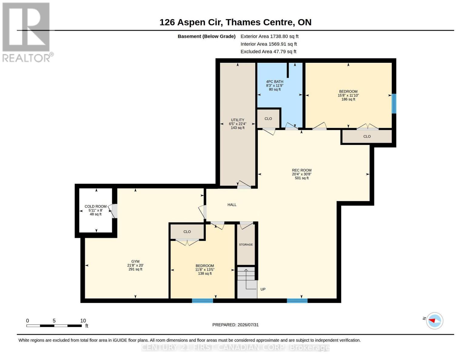 126 Aspen Circle, Thames Centre, Ontario  N0M 2P0 - Photo 33 - X13624938