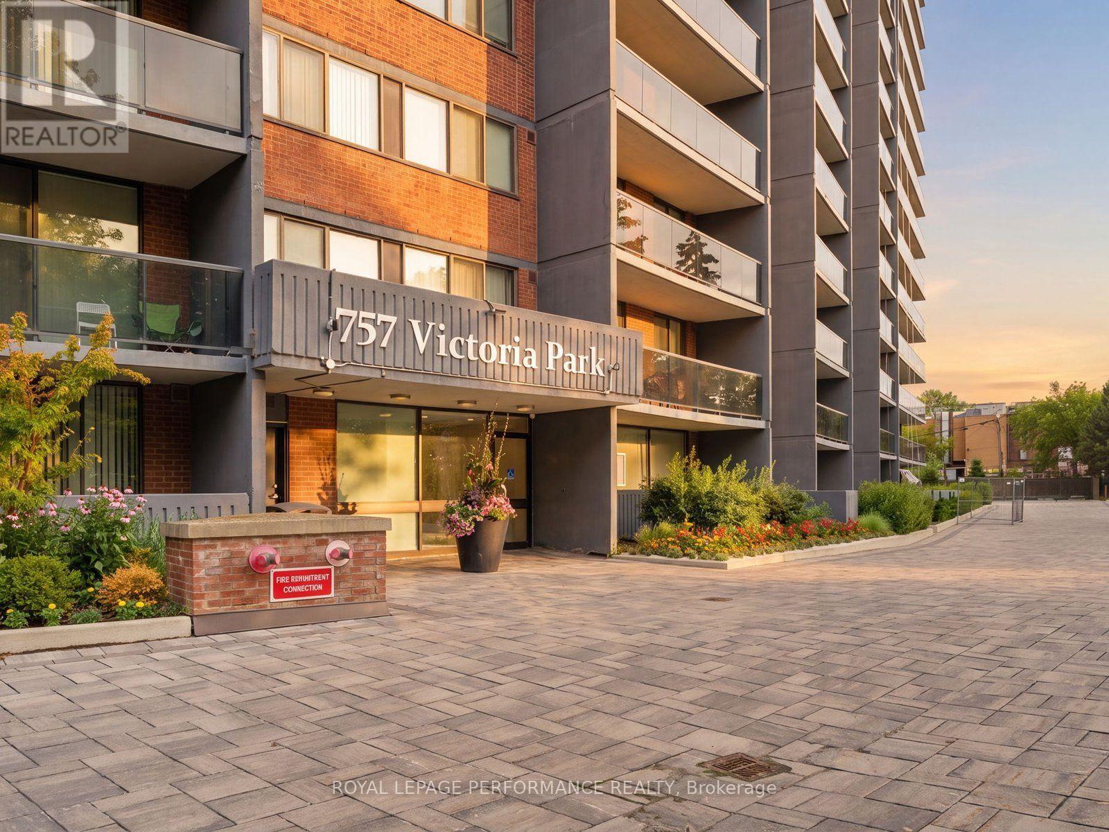 1002 - 757 VICTORIA PK AVENUE, Toronto, Ontario