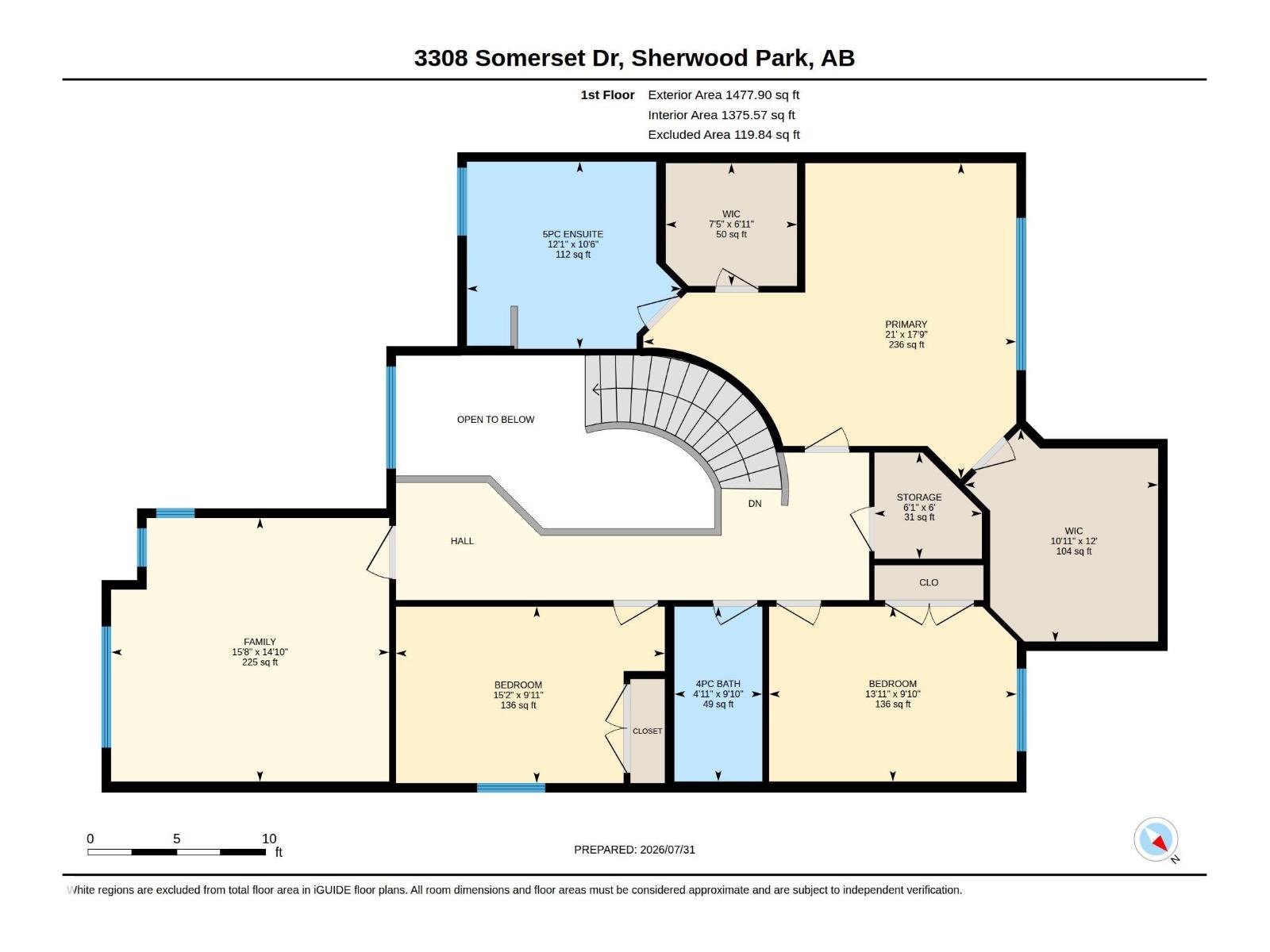 3308 Somerset Dr, Sherwood Park, Alberta  T8H 0K5 - Photo 60 - E4501667