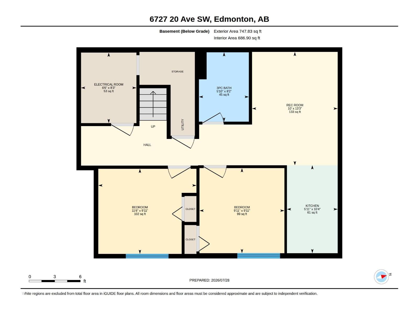 6727 20 Ave SW, Edmonton, Alberta  T6X 0T4 - Photo 41 - E4501676