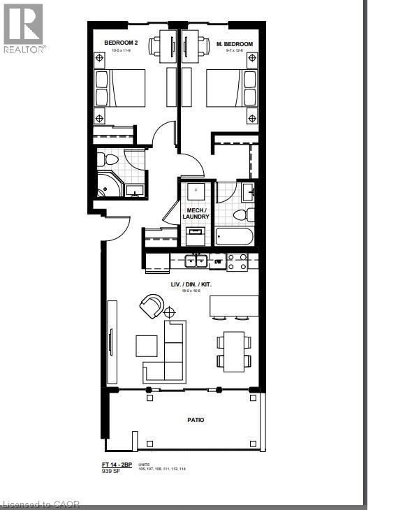 253 Albert Street Unit# 108, Waterloo, Ontario  N2L 3T7 - Photo 5 - 40852553