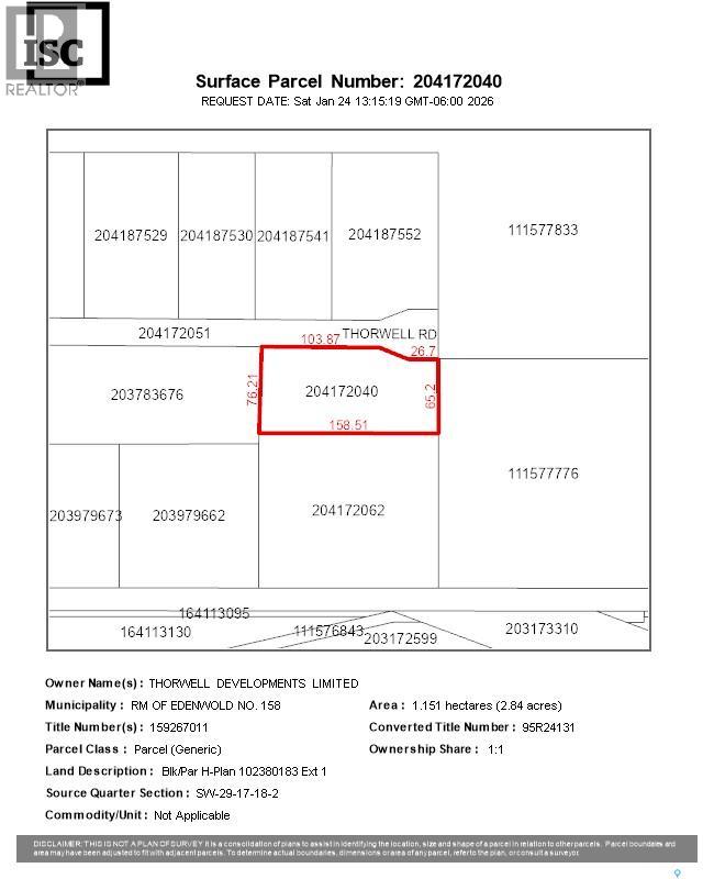 Thorwell Land, Edenwold Rm No.158, Saskatchewan  S0G 3Z0 - Photo 10 - SK022202