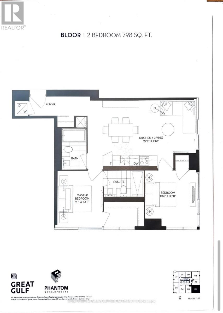2406 - 8 Cumberland Street, Toronto (Annex), Ontario  M4W 0B6 - Photo 2 - C13627756