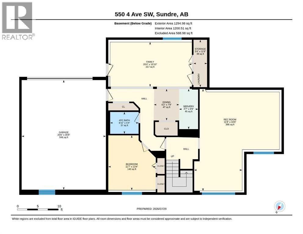 550 4 Avenue SW, Sundre, Alberta  T0M 1X0 - Photo 31 - A2333059