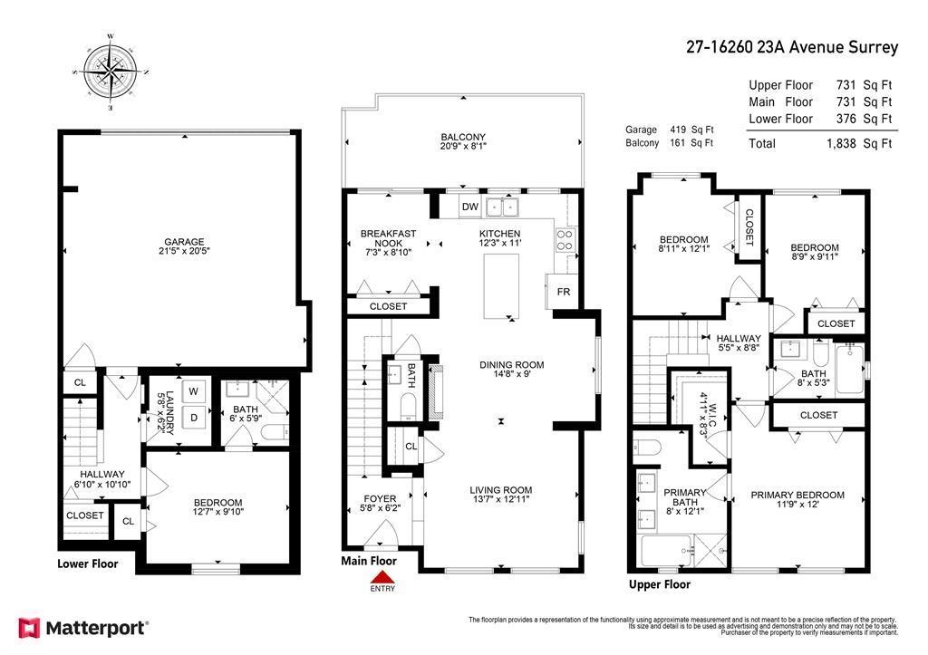 27 16260 23a Avenue, Surrey, British Columbia  V3Z 0P7 - Photo 26 - R3151622