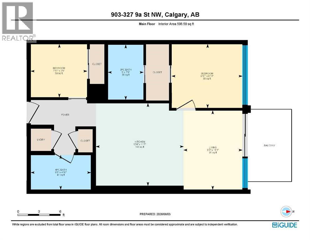 903, 327 9a Street Nw, Calgary, Alberta  T2N 1T7 - Photo 29 - A2318245