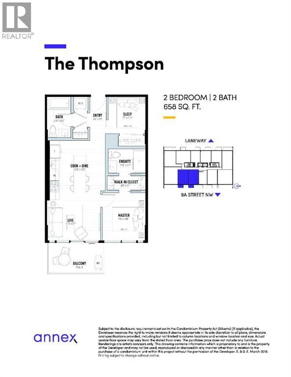 903, 327 9a Street Nw, Calgary, Alberta  T2N 1T7 - Photo 41 - A2318245