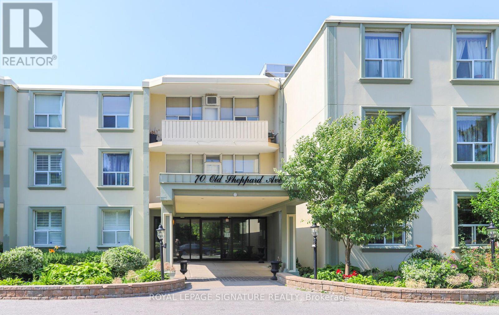 112 - 70 OLD SHEPPARD AVENUE, Toronto, Ontario