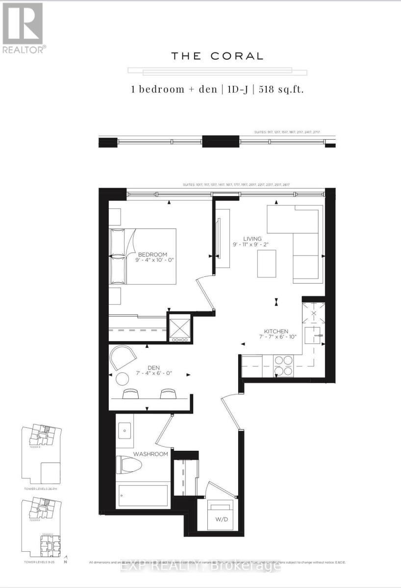 1417 - 56 Andre De Grasse Street, Markham, Ontario  L6G 0H9 - Photo 2 - N13628310