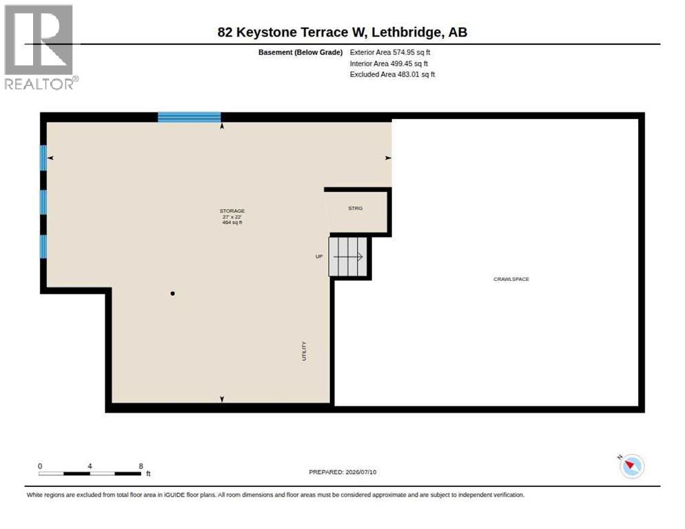 82 Keystone Terrace W, Lethbridge, Alberta  T1J 2A1 - Photo 43 - A2331688
