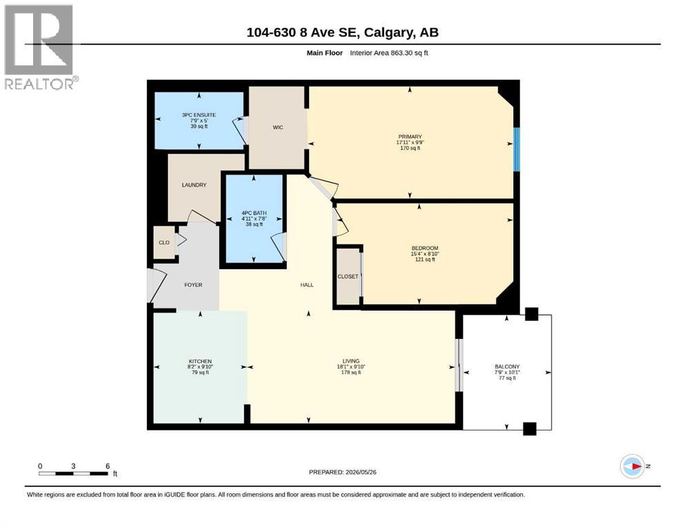 104, 630 8 Avenue Se, Calgary, Alberta  T2G 5T2 - Photo 4 - A2315359