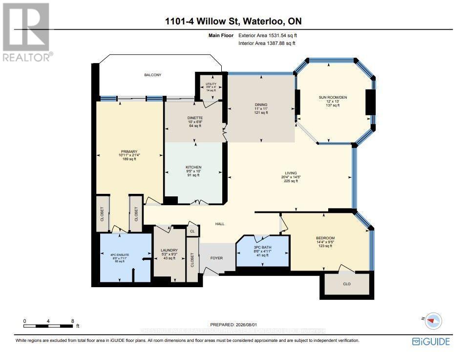 1101 - 4 Willow Street, Waterloo, Ontario  N2J 4S2 - Photo 47 - X13629144