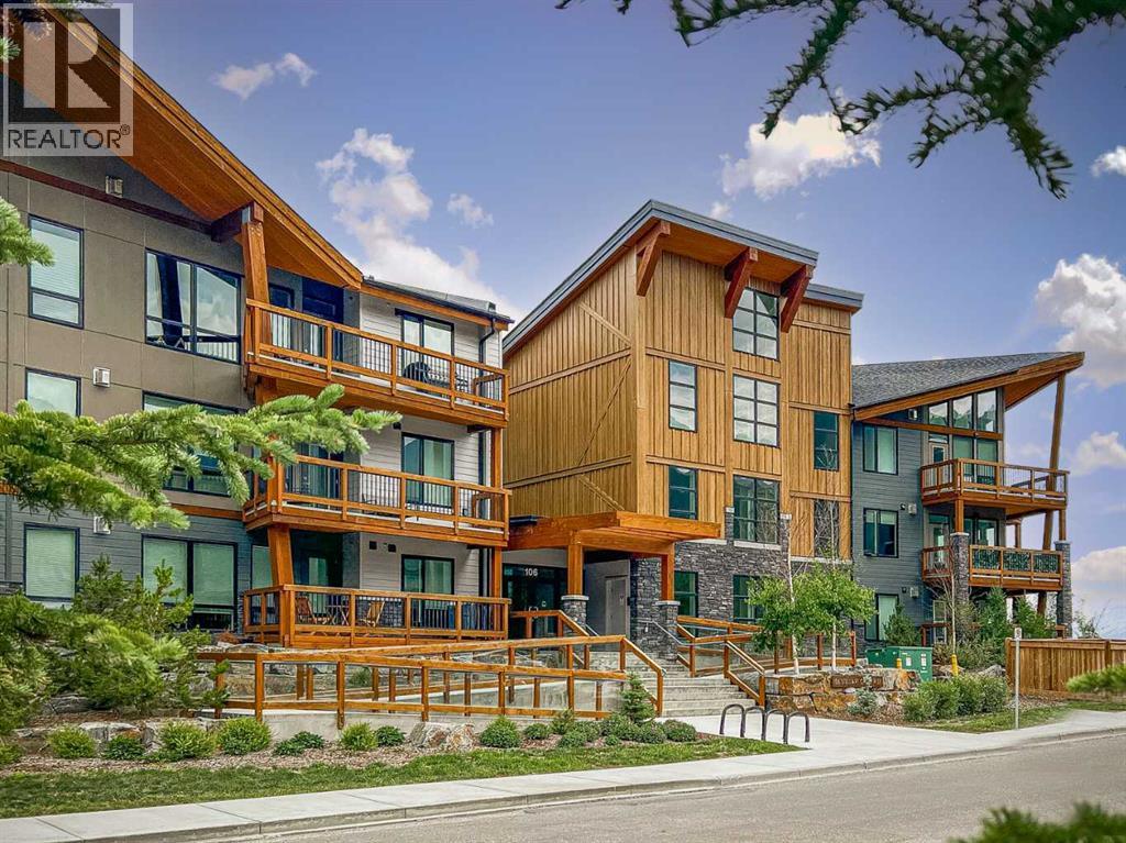 117, 106 Stewart Creek Rise, Canmore, Alberta  T1W 0N3 - Photo 1 - A2325914