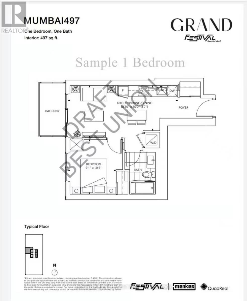 2801 - 28 Interchange Way, Vaughan, Ontario  L4K 0P8 - Photo 10 - N13629890