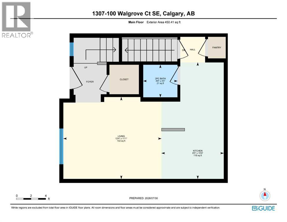 1307, 100 Walgrove Court SE, Calgary, Alberta  T2X 4N1 - Photo 9 - A2333229