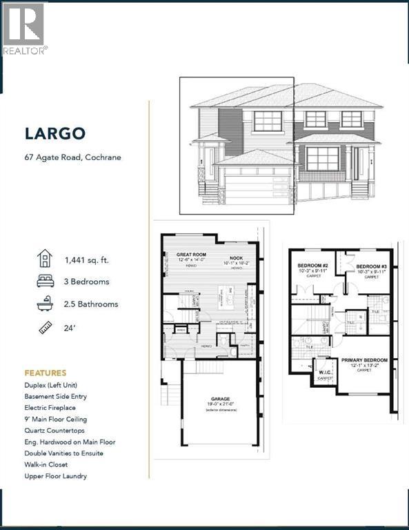 67 Agate Road, Cochrane, Alberta  T4C 3B9 - Photo 17 - A2329380