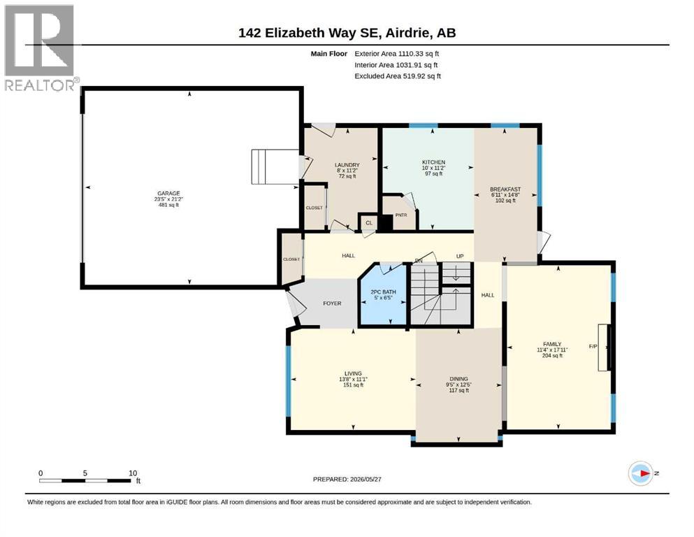 142 Elizabeth Way SE, Airdrie, Alberta  T4B 2H5 - Photo 3 - A2315191