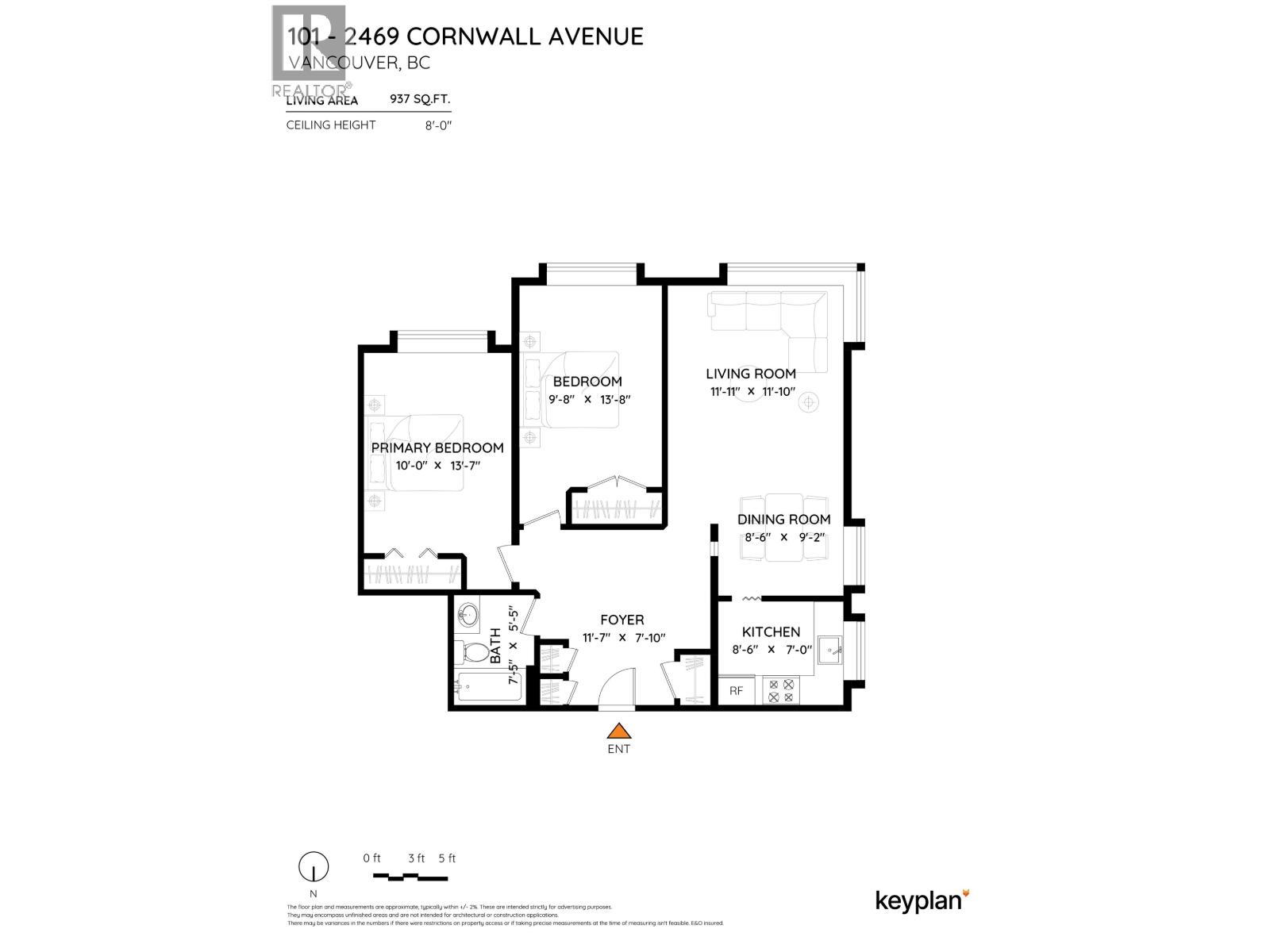 101 2469 Cornwall Avenue, Vancouver, British Columbia  V6K 1B9 - Photo 4 - R3148147