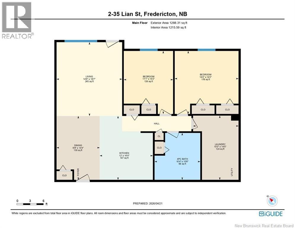 35 Lian Street Unit# 2, Fredericton, New Brunswick  E3C 0A8 - Photo 37 - NB145250