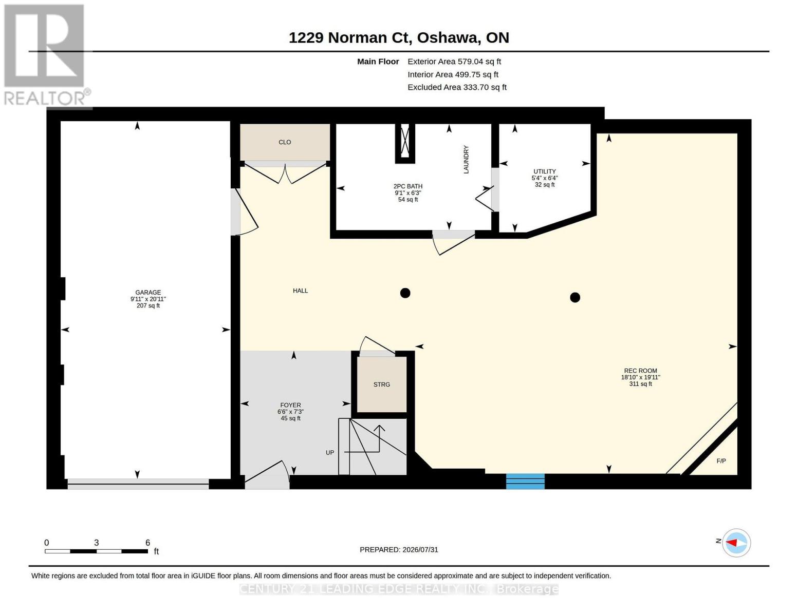 1229 Norman Court, Oshawa, Ontario  L1H 7X2 - Photo 40 - E13632994