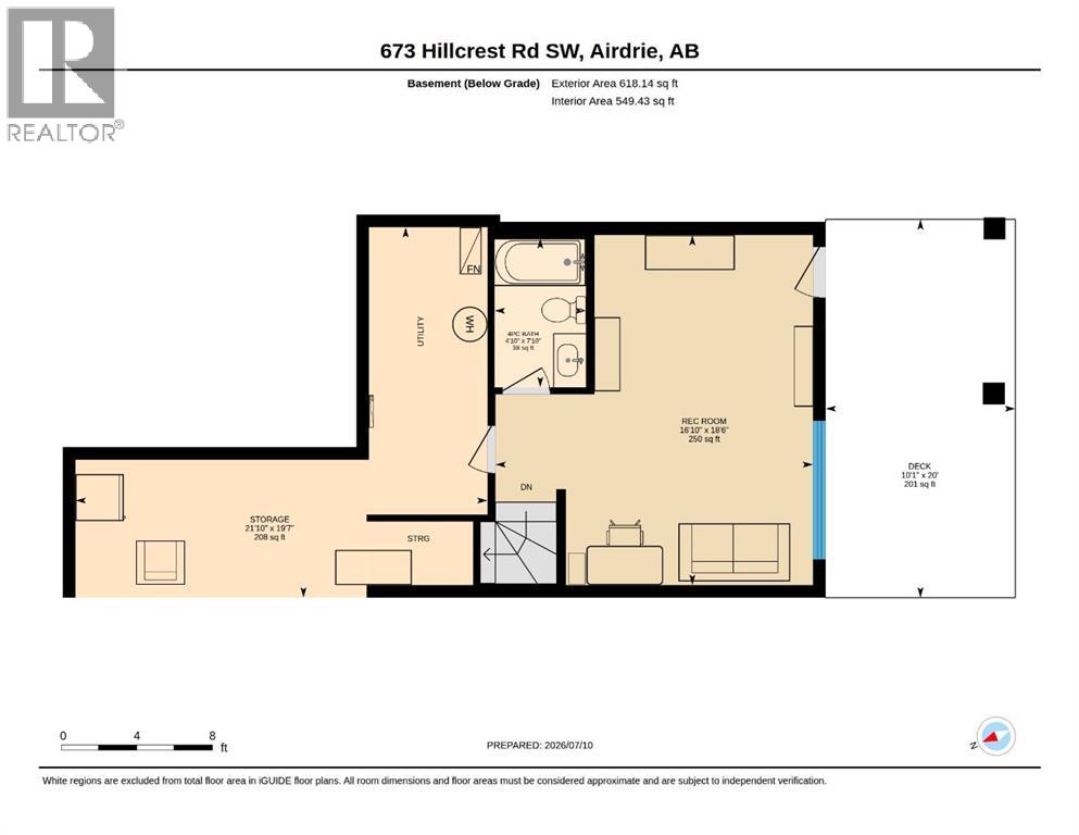 673 Hillcrest Road SW, Airdrie, Alberta  T4B 4C7 - Photo 34 - A2327808