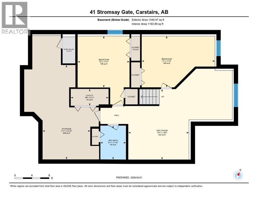 41 Stromsay Gate, Carstairs, Alberta  T0M 0N0 - Photo 47 - A2326978