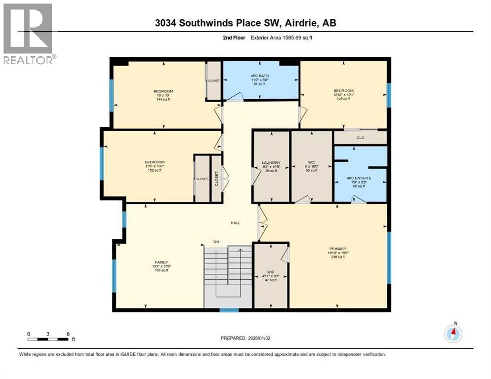 3034 Southwinds Place SW, Airdrie, Alberta  T4B 5T9 - Photo 45 - A2331319