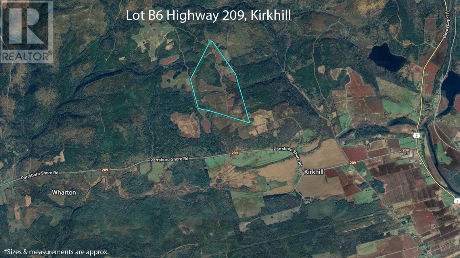 Lot B6 Highway 209, Kirkhill, Nova Scotia