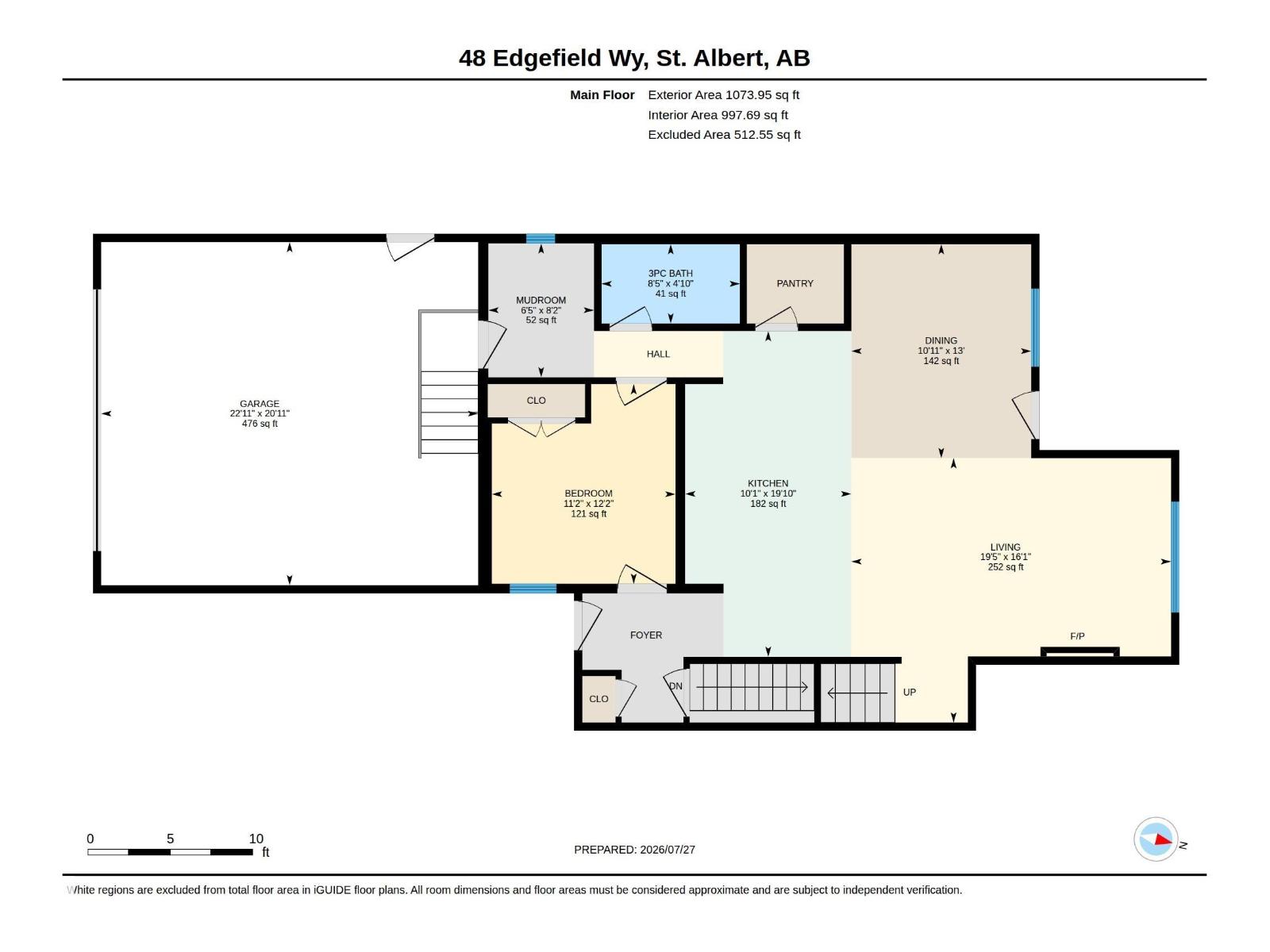 48 Edgefield Wy, St. Albert, Alberta  T8N 8A1 - Photo 45 - E4500918