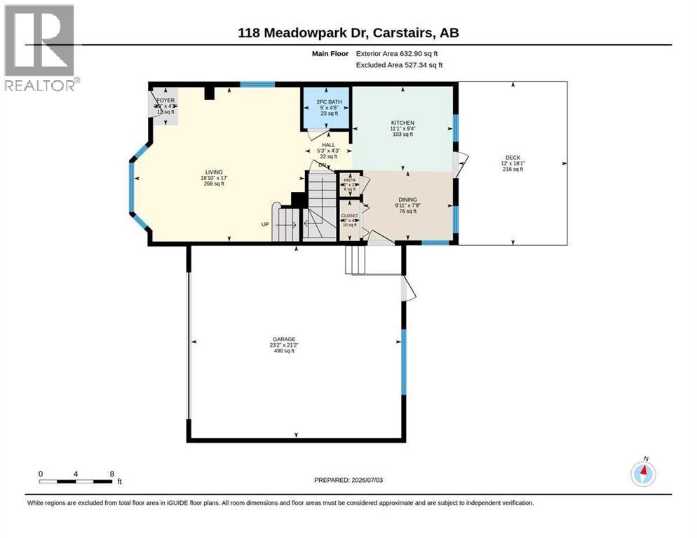 118 Meadowpark Drive, Carstairs, Alberta  T0M 0N0 - Photo 36 - A2325309