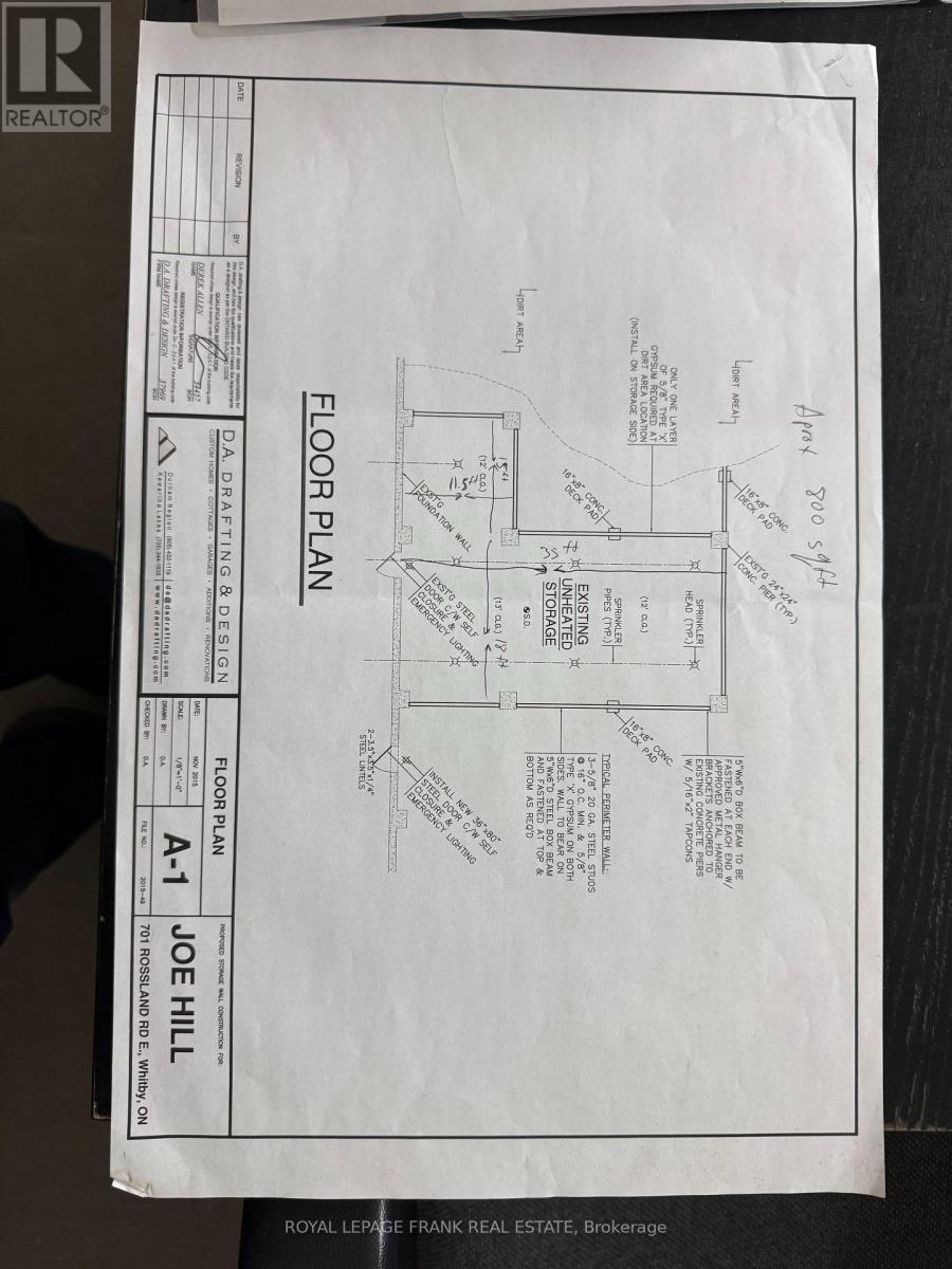 Storage Unit (B1) - 701 Rossland Road E, Whitby, Ontario  L1N 8Y9 - Photo 3 - E13636090