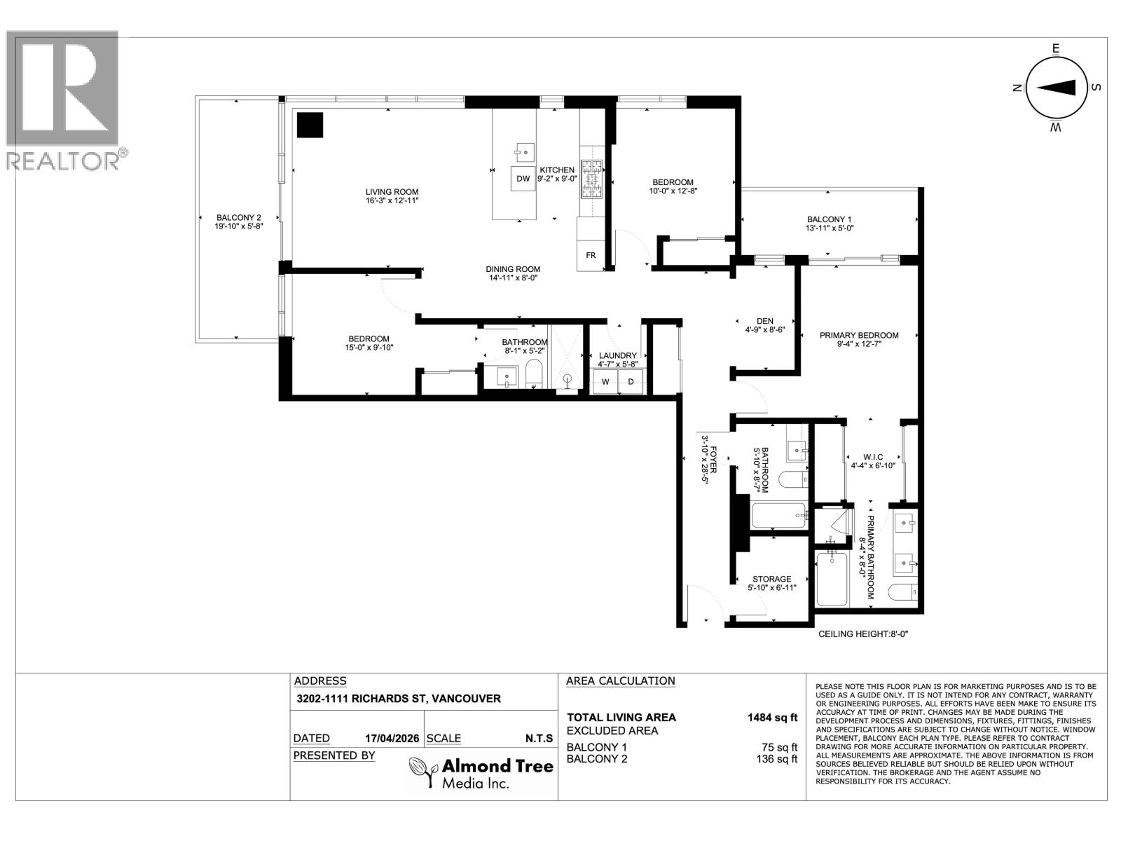 3202 1111 Richards Street, Vancouver, British Columbia V6B 0S3 - Photo 35 - R3115330