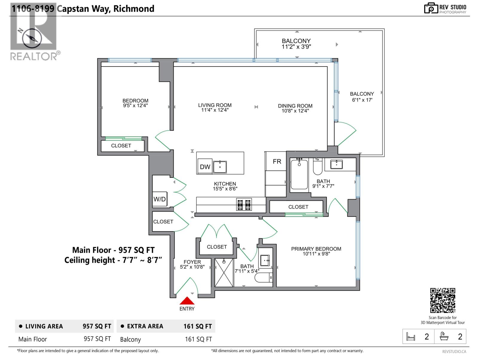1106 8199 Capstan Way, Richmond, British Columbia V6X 0V1 - Photo 23 - R3139738