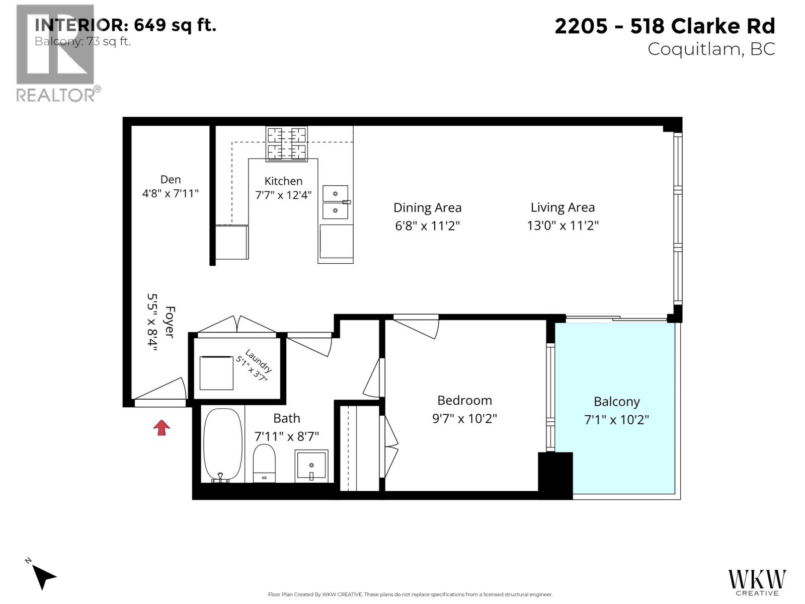 2205 518 Clarke Road, Coquitlam, British Columbia  V3J 3X2 - Photo 40 - R3152440