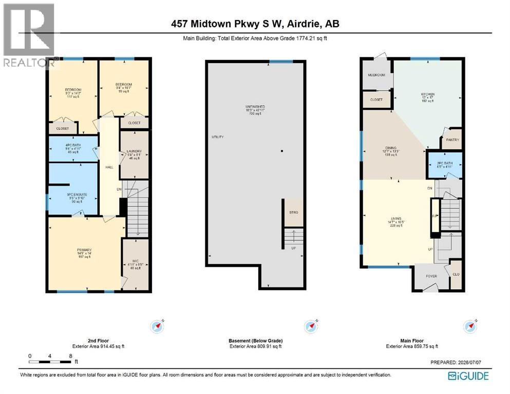457 Midtown Parkway Sw, Airdrie, Alberta  T4B 4E3 - Photo 43 - A2327420