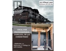 202 WHEAT Lane, kitchener, Ontario