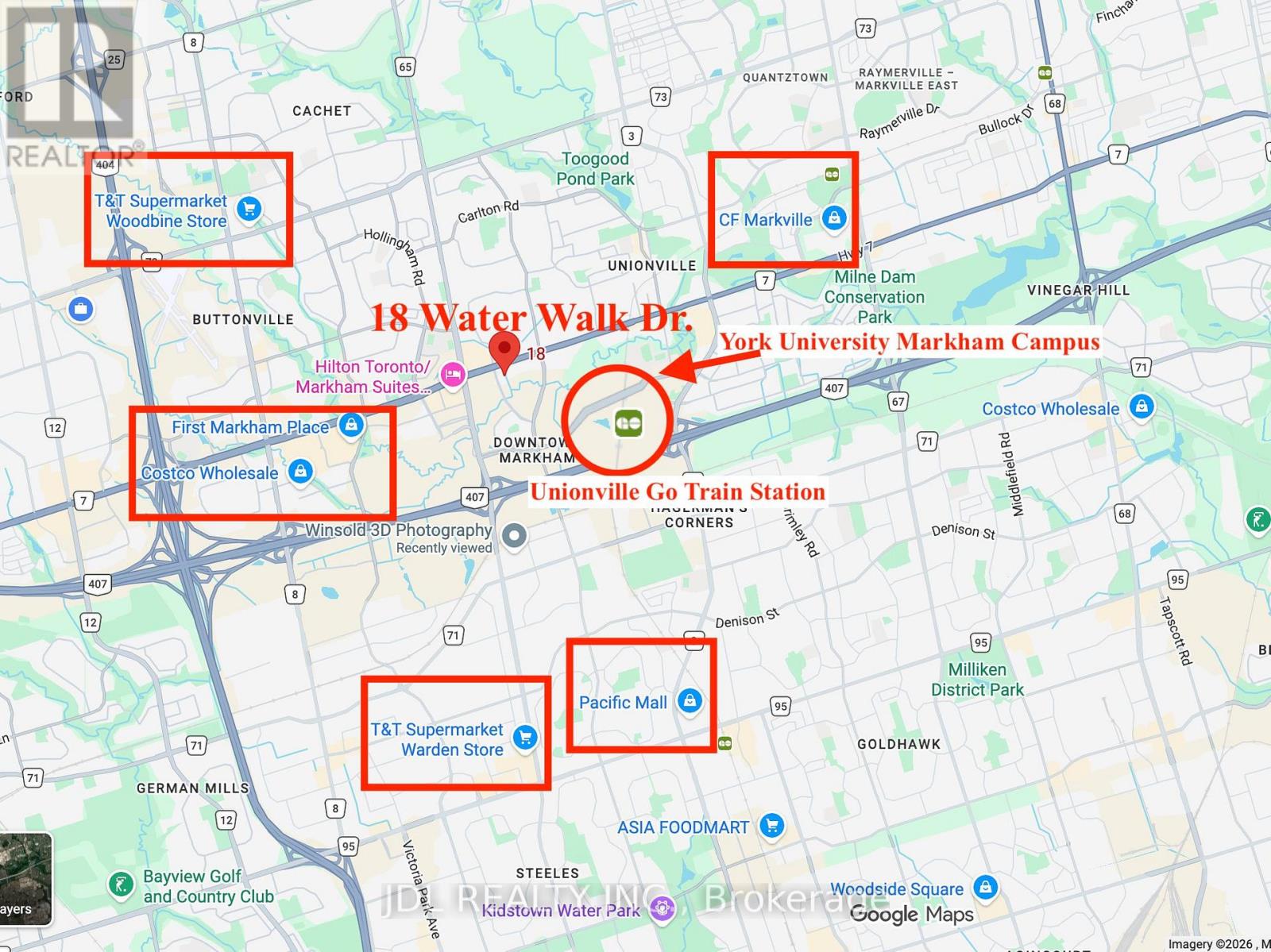 2602 - 18 Water Walk Drive, Markham, Ontario  L3R 6L5 - Photo 2 - N13637420