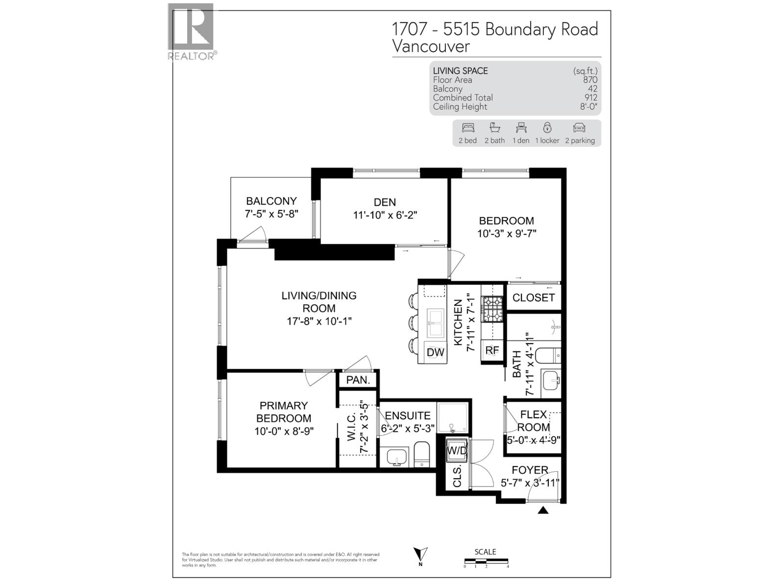 1707 5515 Boundary Road, Vancouver, British Columbia  V5R 0E3 - Photo 32 - R3152598