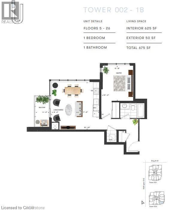15 Wellington Street S Unit# 2806, Kitchener, Ontario  N2G 0E4 - Photo 4 - 40835176