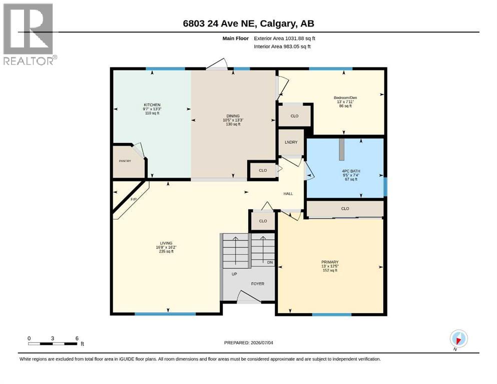 6803 24 Avenue NE, Calgary, Alberta  T1Y 1Z9 - Photo 4 - A2326513