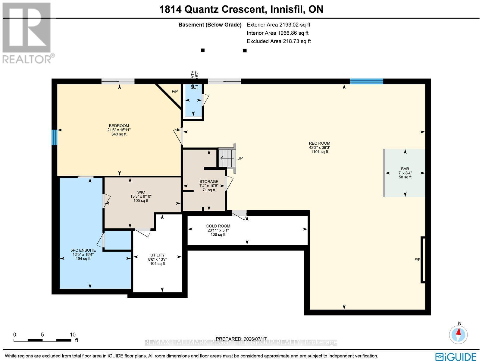 1814 Quantz Crescent, Innisfil, Ontario  L9S 1X2 - Photo 37 - N13639306