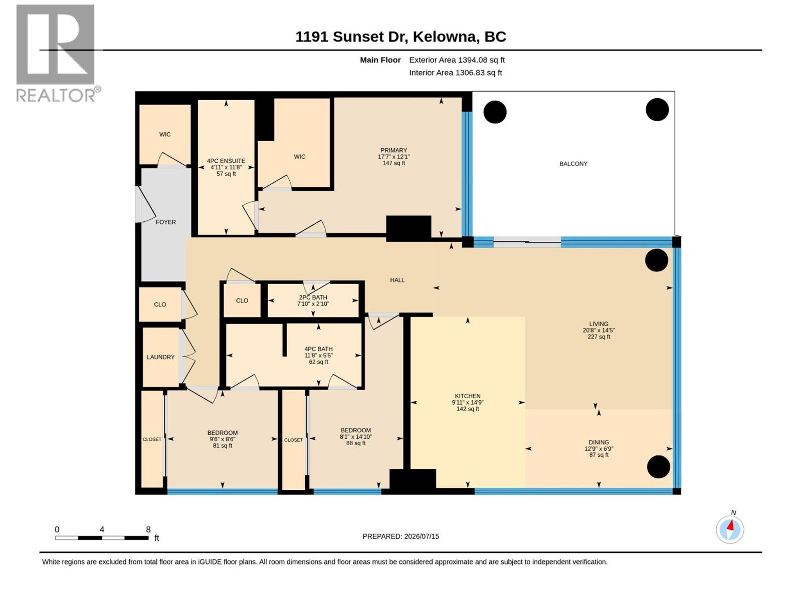 1191 Sunset Drive Unit# 1506, Kelowna, British Columbia  V1Y 0J4 - Photo 47 - 10394999
