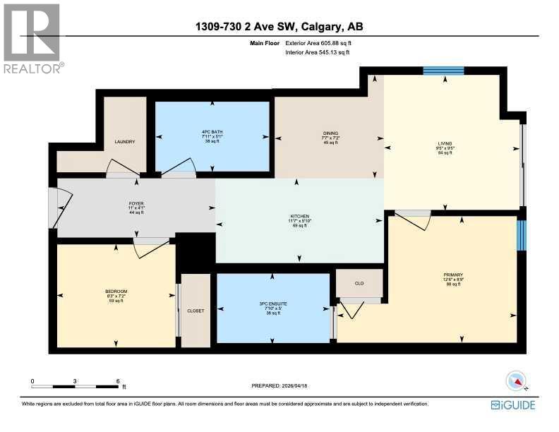 1309, 730 2 Avenue SW, Calgary, Alberta  T2P 1R8 - Photo 18 - A2303607