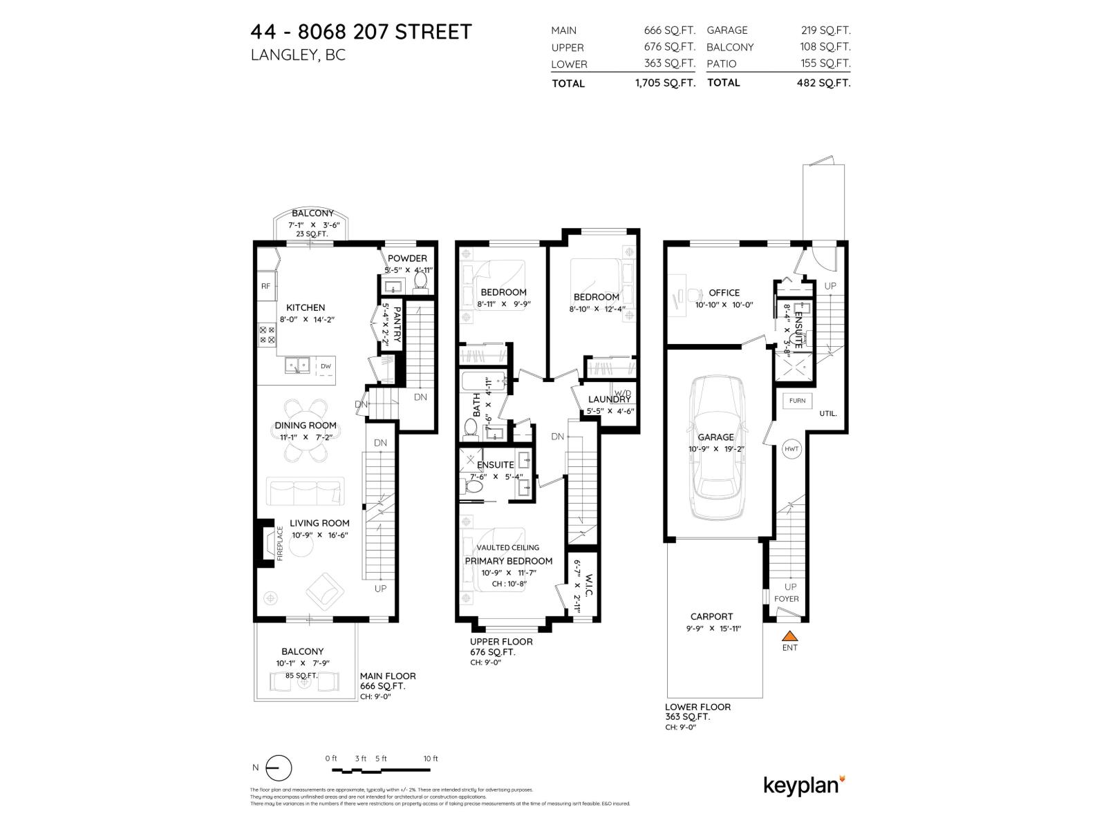 44 8068 207 Street, Langley, British Columbia  V2Y 0M9 - Photo 37 - R3152815