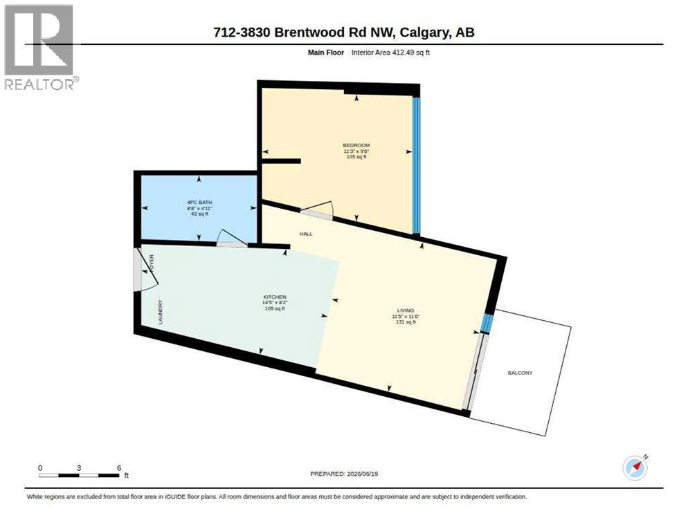 712, 3830 Brentwood Road NW, Calgary, Alberta  T2L 2J9 - Photo 9 - A2334861
