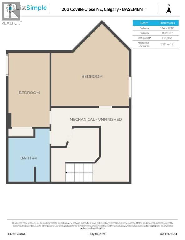 203 Coville Close NE, Calgary, Alberta  T3K 5V8 - Photo 46 - A2328968