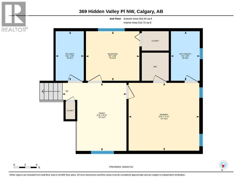 369 Hidden Valley Place NW, Calgary, Alberta  T3A 5L7 - Photo 21 - A2334847