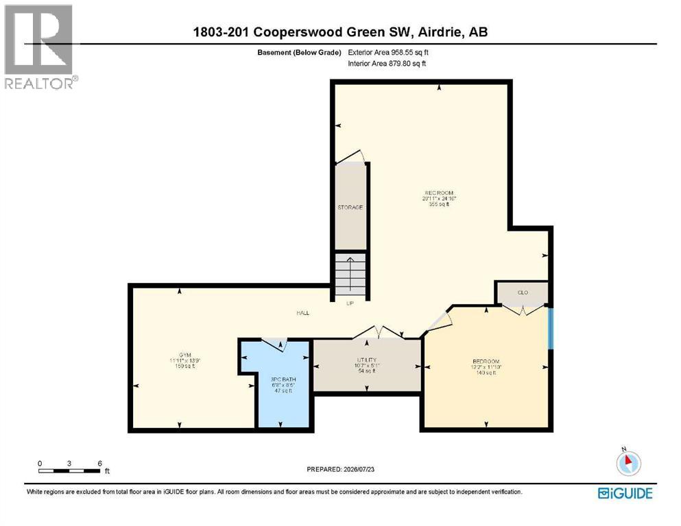 1803, 201 Cooperswood Green SW, Airdrie, Alberta  T4B 5R2 - Photo 49 - A2331724