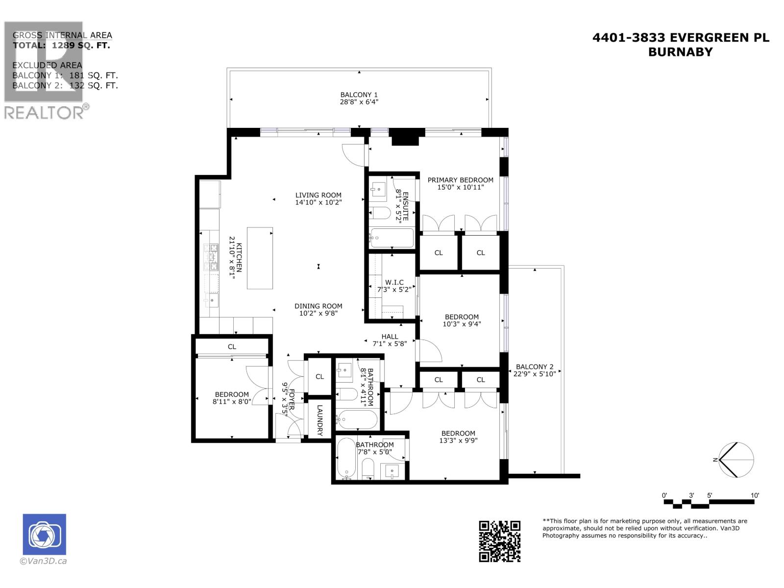 4401 3833 Evergreen Place, Burnaby, British Columbia  V3J 0M2 - Photo 40 - R3119404