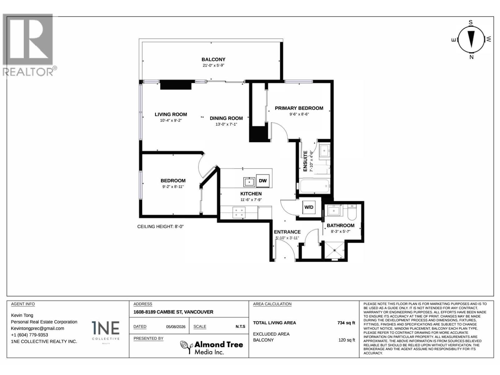 1608 8189 Cambie Street, Vancouver, British Columbia  V6P 0G6 - Photo 19 - R3153003